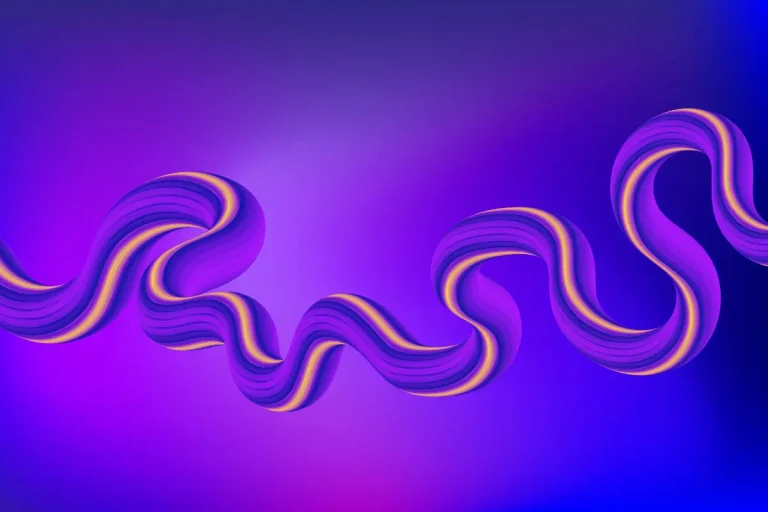 Wavy lines in an abstract design form a smooth, flowing background with a sense of movement and depth.