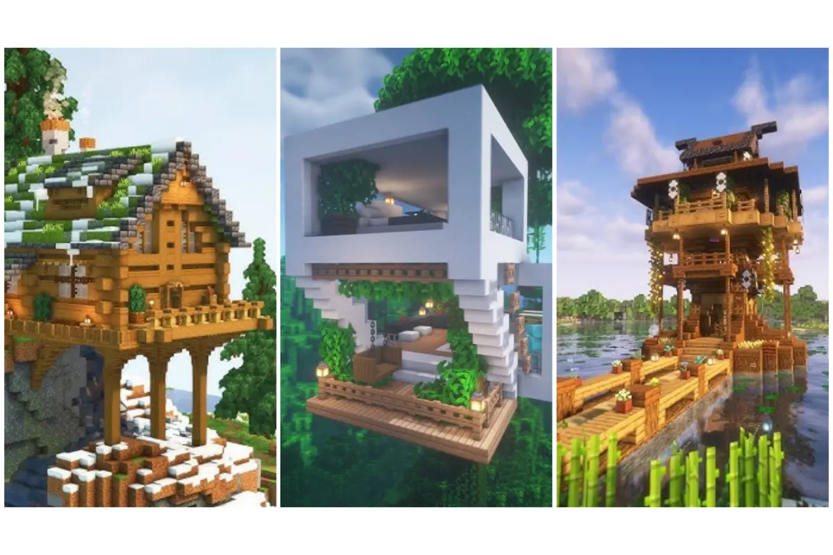The LumaDock Gaming Blog - 3 Minecraft houses that look like Airbnb listings