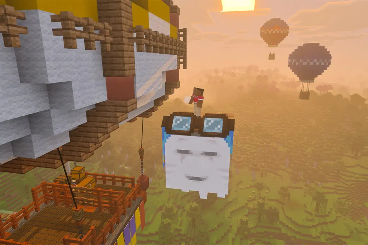 Minecraft Chase the Skies update: Happy ghasts & vibrant visuals - Minecraft Chase the Skies update: Happy ghasts & vibrant visuals