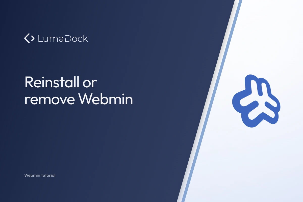 How to reinstall Webmin or remove it completely - How to reinstall Webmin or remove it completely
