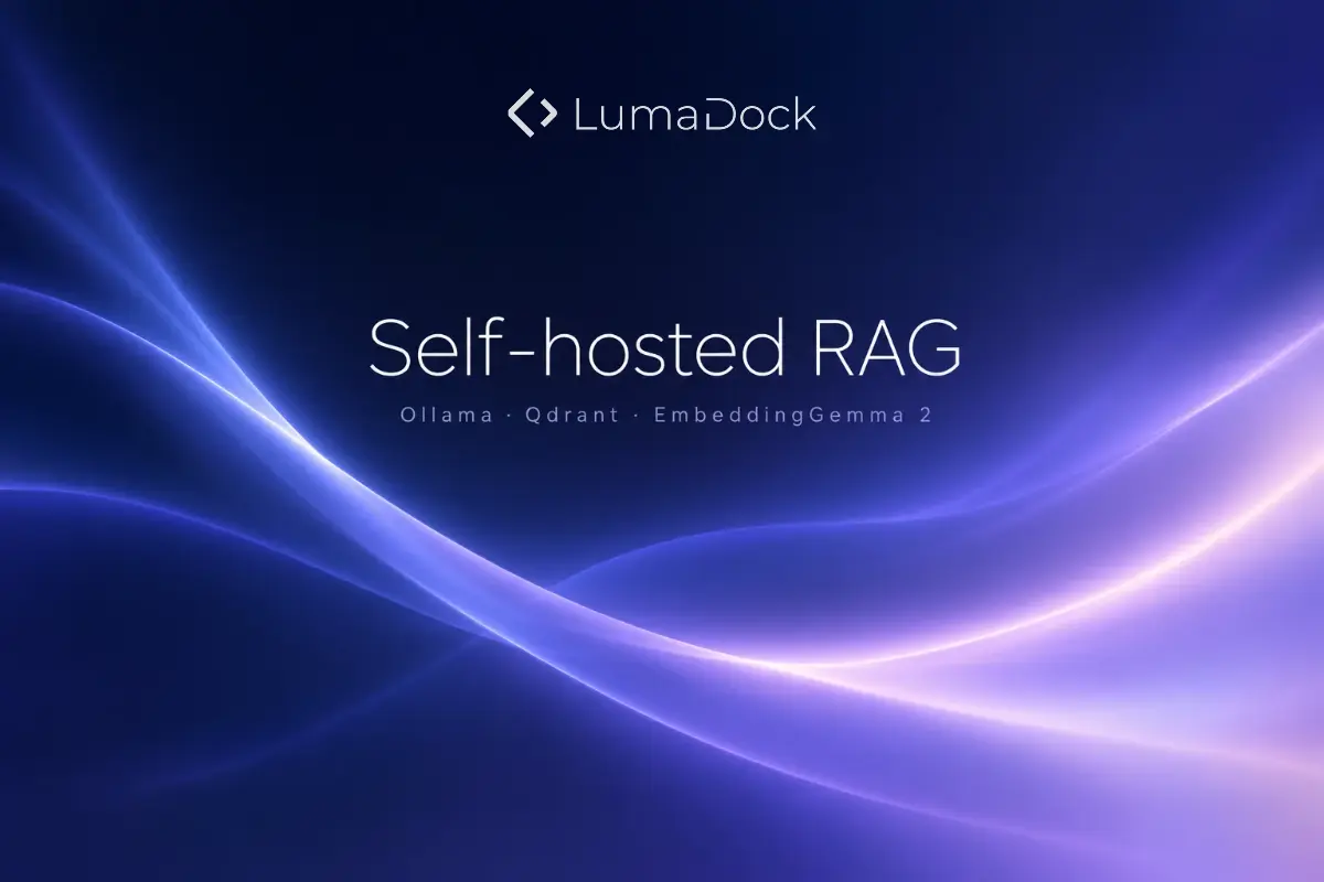 Self-hosted RAG with Ollama, Qdrant and EmbeddingGemma 2 - Self-hosted RAG with Ollama, Qdrant and EmbeddingGemma 2