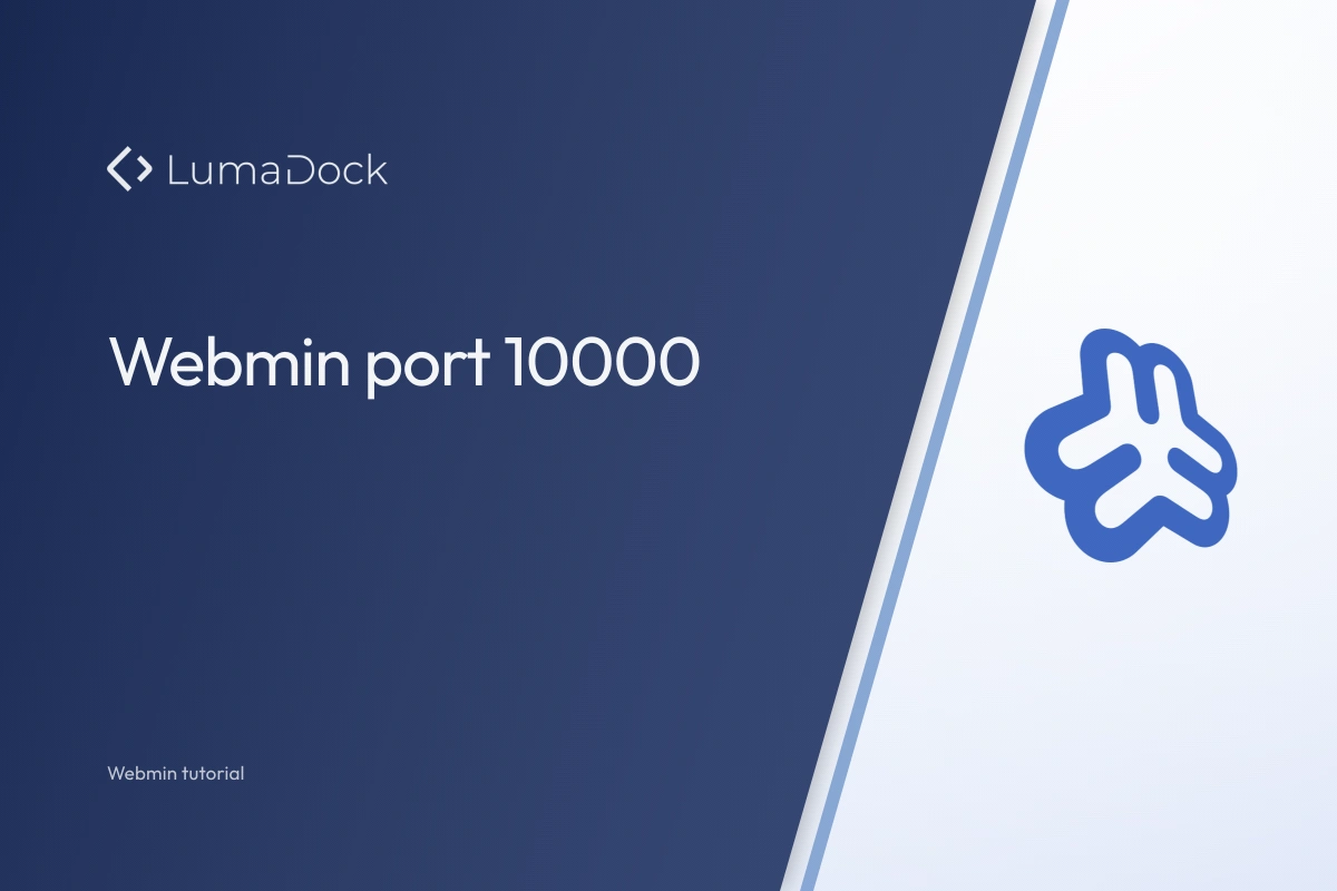 Webmin port 10000, change it and control who connects - Webmin port 10000, change it and control who connects