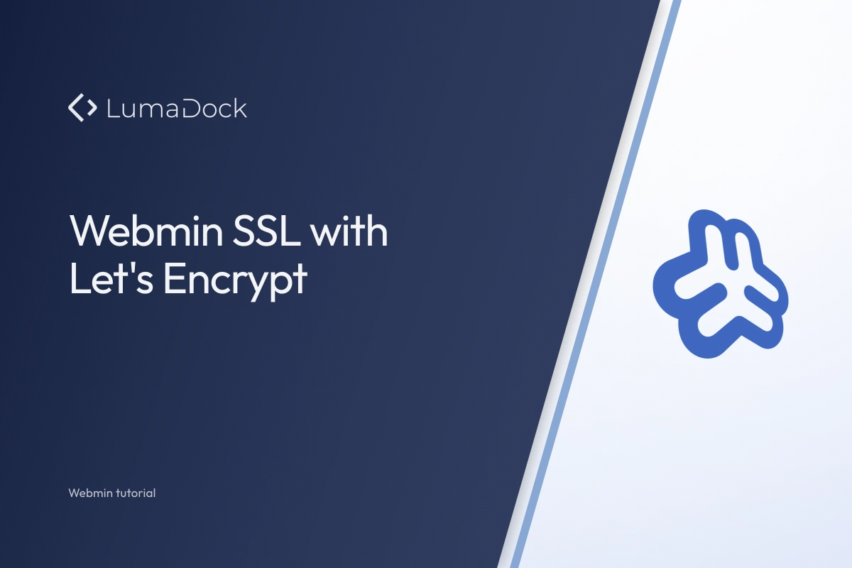 Webmin Let's Encrypt setup in the SSL Provider tab - Webmin Let's Encrypt setup in the SSL Provider tab